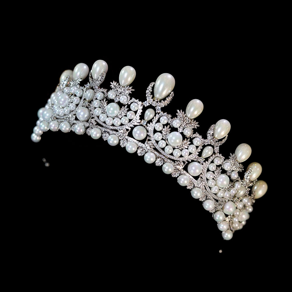 Tiara of the month: Empress Eugenie's pearl diadem