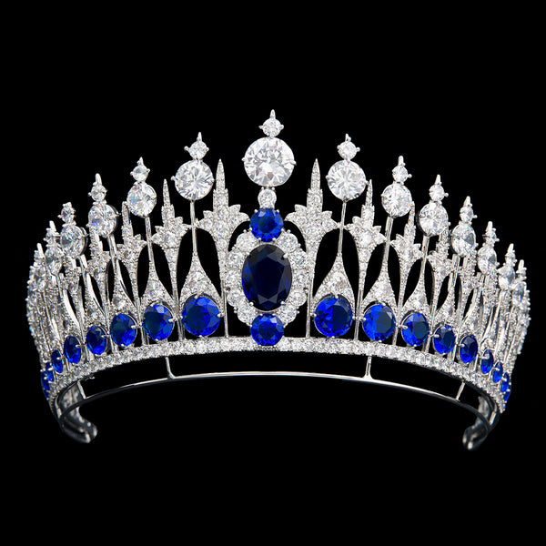 The Dutch Sapphire Parure Tiara, Royal Tiara, Crown Jewels
