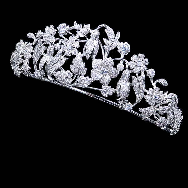 Thurn and Taxis Floral Tiara, Royal Tiara, Crown Jewels