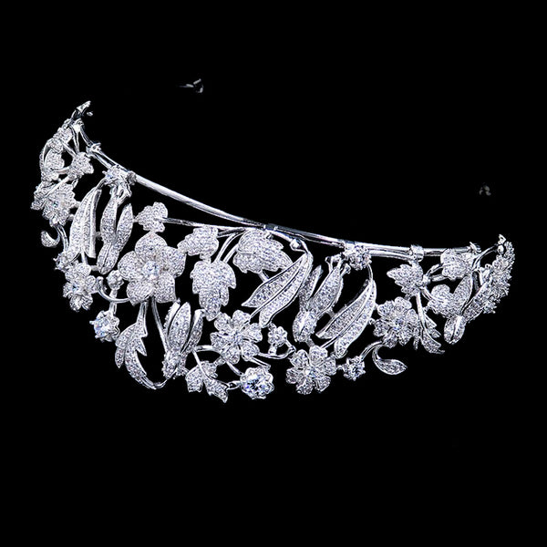 Thurn and Taxis Floral Tiara, Royal Tiara, Crown Jewels