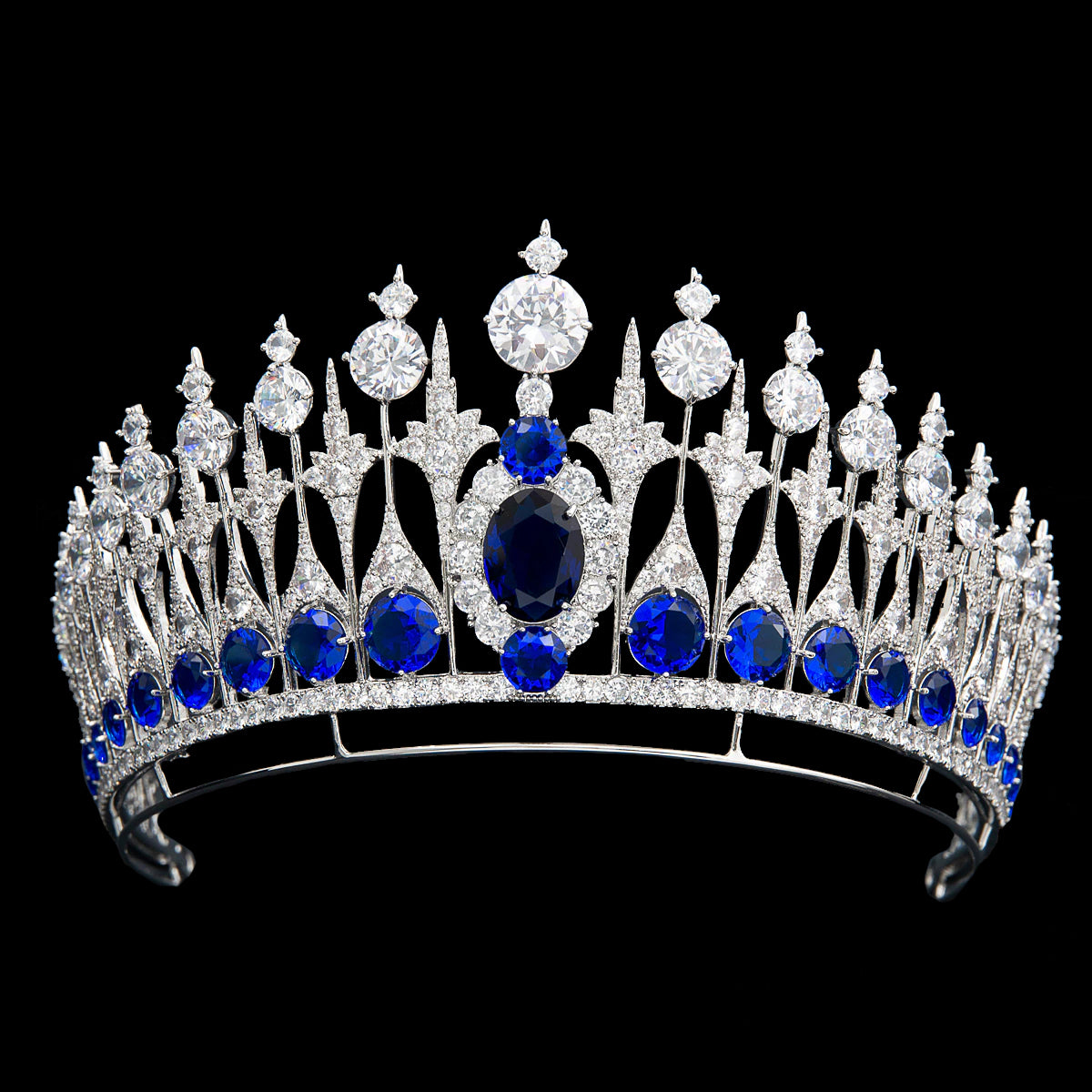 The Dutch Sapphire Parure Tiara - Queen Maxima Jewels