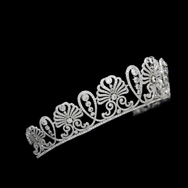 Princess Chichibu's Honeysuckle Tiara, Royal Tiara, Crown Jewels