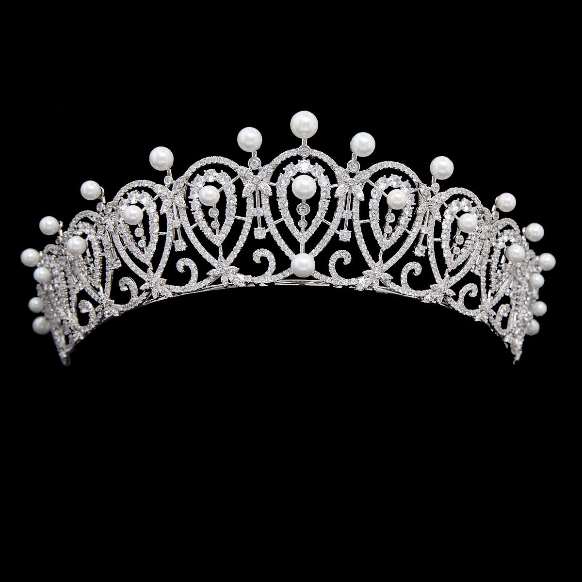 Queen Maria Christina's Tiara, Royal Tiara, Crown Jewels