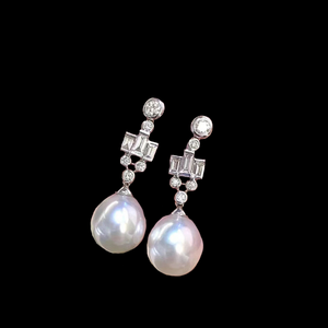 The Bahrain Pearl Drop Earrings