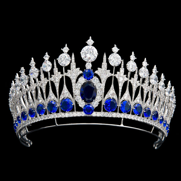 The Dutch Sapphire Parure Tiara, Royal Tiara, Crown Jewels 