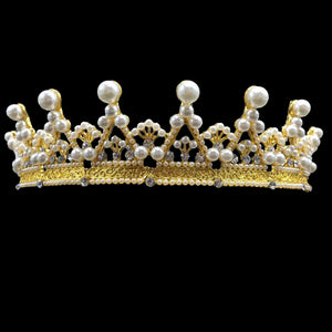 The Grand Duchess Stephanie's Pearl Tiara