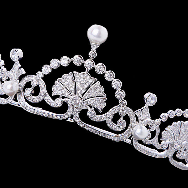 The Lotus Flower Tiara, Royal Tiara, Crown Jewels