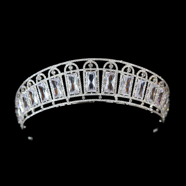 The Russian Aquamarine Kokoshnik Tiara, Royal Tiara, Royal Jewels, Crown Jewels