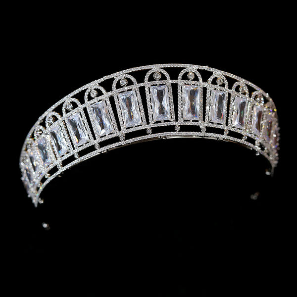 The Russian Aquamarine Kokoshnik Tiara, Royal Tiara, Royal Jewels, Crown Jewels