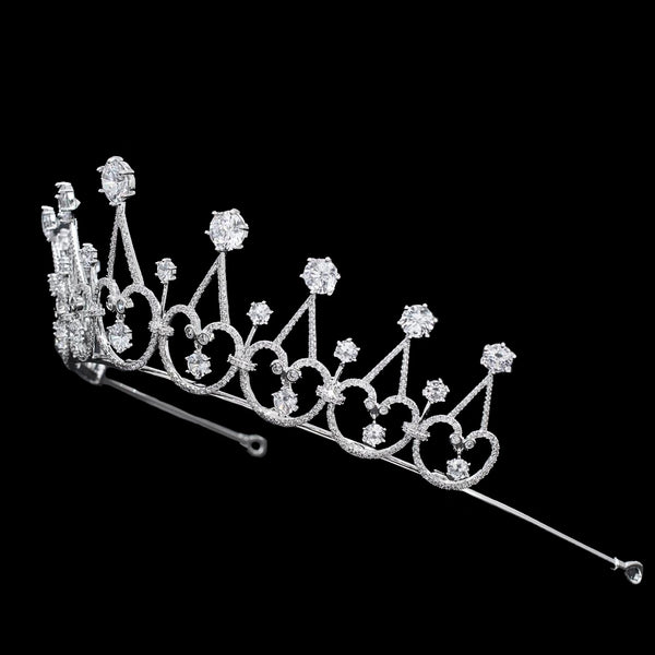 The Sayn-Wittgenstein-Berleburg Diamond Spike Tiara, Royal Tiara, Crown Jewels