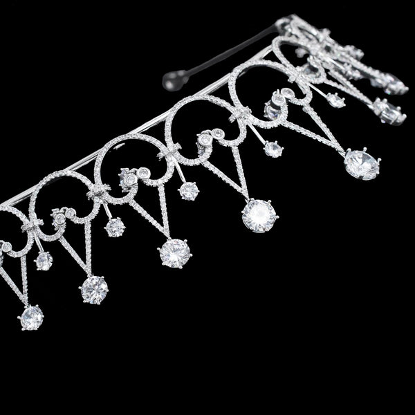 The Sayn-Wittgenstein-Berleburg Diamond Spike Tiara, Royal Tiara, Crown Jewels