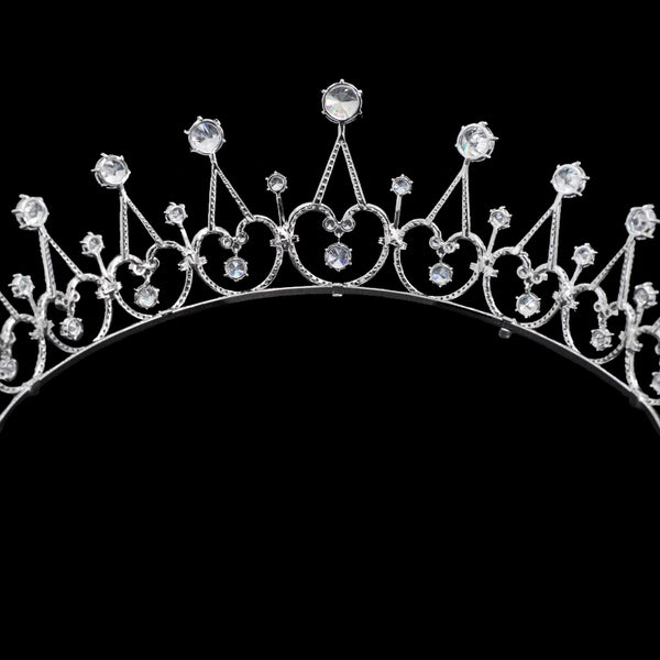 The Sayn-Wittgenstein-Berleburg Diamond Spike Tiara, Royal Tiara, Crown Jewels