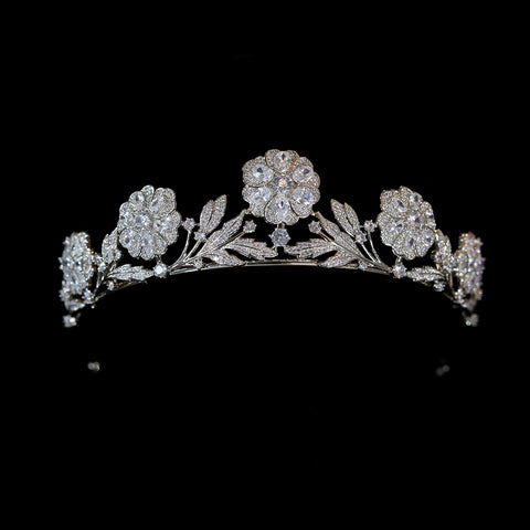 The Strathmore Rose Tiara, Royal Tiara, Crown Jewels 