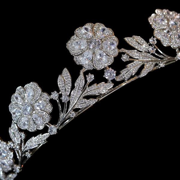 The Strathmore Rose Tiara, Royal Tiara, Crown Jewels 