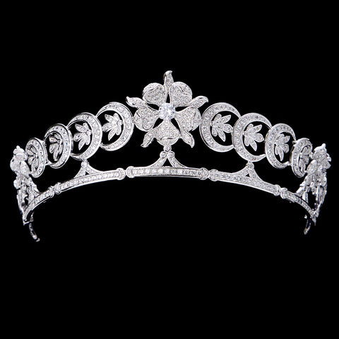 The Teck Crescent Tiara, Royal Tiara, Crown Jewels 