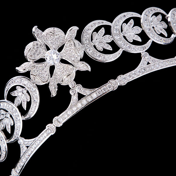 The Teck Crescent Tiara, Royal Tiara, Crown Jewels 