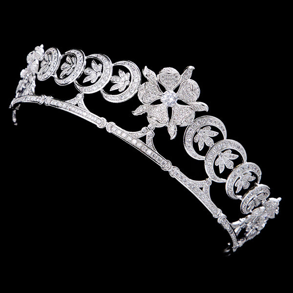 The Teck Crescent Tiara, Royal Tiara, Crown Jewels 