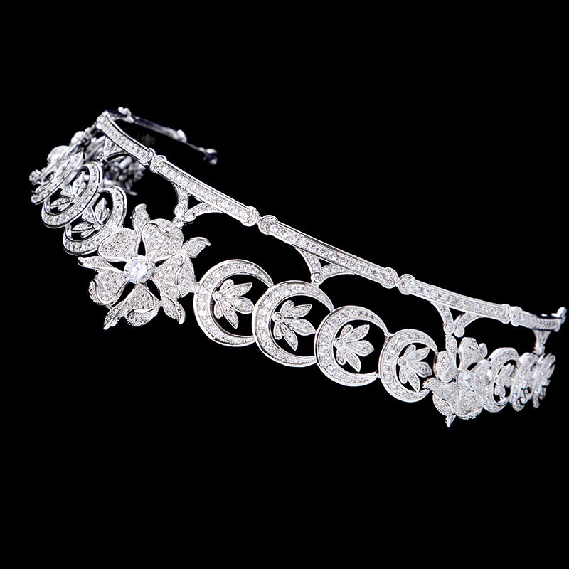 The Teck Crescent Tiara | Luxury Royal Inspired Tiaras