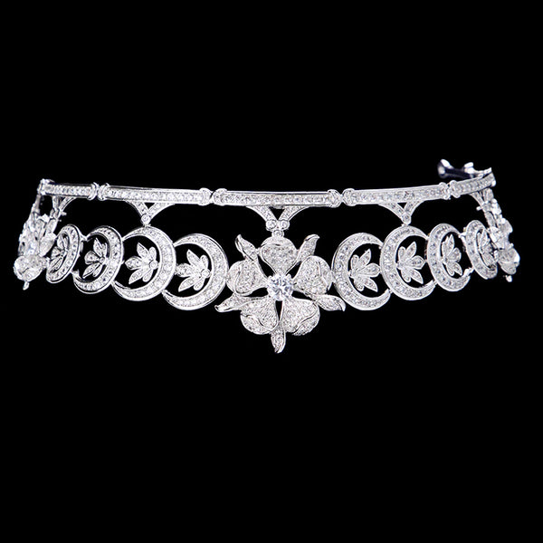 The Teck Crescent Tiara, Royal Tiara, Crown Jewels 