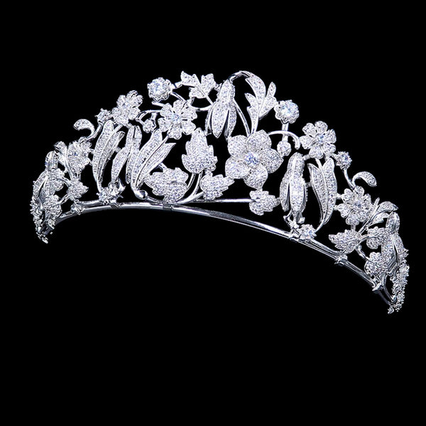 Thurn and Taxis Floral Tiara, Royal Tiara, Crown Jewels 